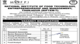 NIFTEM Recruitment 2026 for 30+ Research Associates, Managers, Young Professionals, SRF/JRF, Analysts, Teaching Faculty and Other