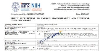 ICMR Recruitment 2026 for Young Professionals and Other Vacancies
