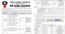 Oil India Recruitment 2025 for 200+ GET, Assistant Officers, Jr Office Assistants, Engineers, Admin, HR, Accounts, Grade A/B/C and Other @ oil-india.com