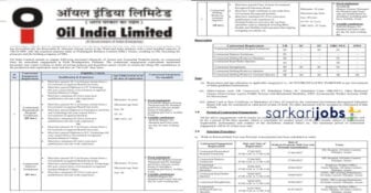Oil India Recruitment 2025 for 110+ Jr Office Assistants, Engineers, Admin, HR, Accounts, Grade A/B/C and Other Vacancies @ oil-india.com