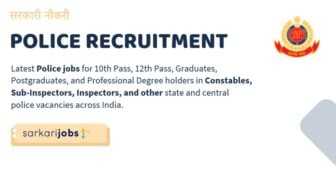 Police Recruitment 2025 – Apply to 5040+ Sub-Inspectors, Constables, Head Constables, GD, Sepoy, Jail Warders, Havildar & Other