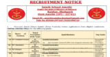 Sainik School Recruitment 2025 for Nursing Assistant, Bandmaster, Lab Assistant & Other Posts (Multiple Cities)