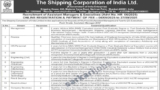 Shipping Corporation of India Recruitment 2025: Apply Online for 75+ Assistant Managers, Executives and Other Posts