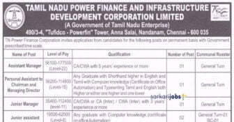 TNPFC Recruitment 2026 for IT Personnel (Senior & Junior Level) and Other Posts