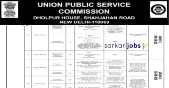 UPSC Recruitment 2025 Notification for 210+ Assistant Directors, Accounts, Lecturers, Legal, Medical and Other @ upsc.gov.in